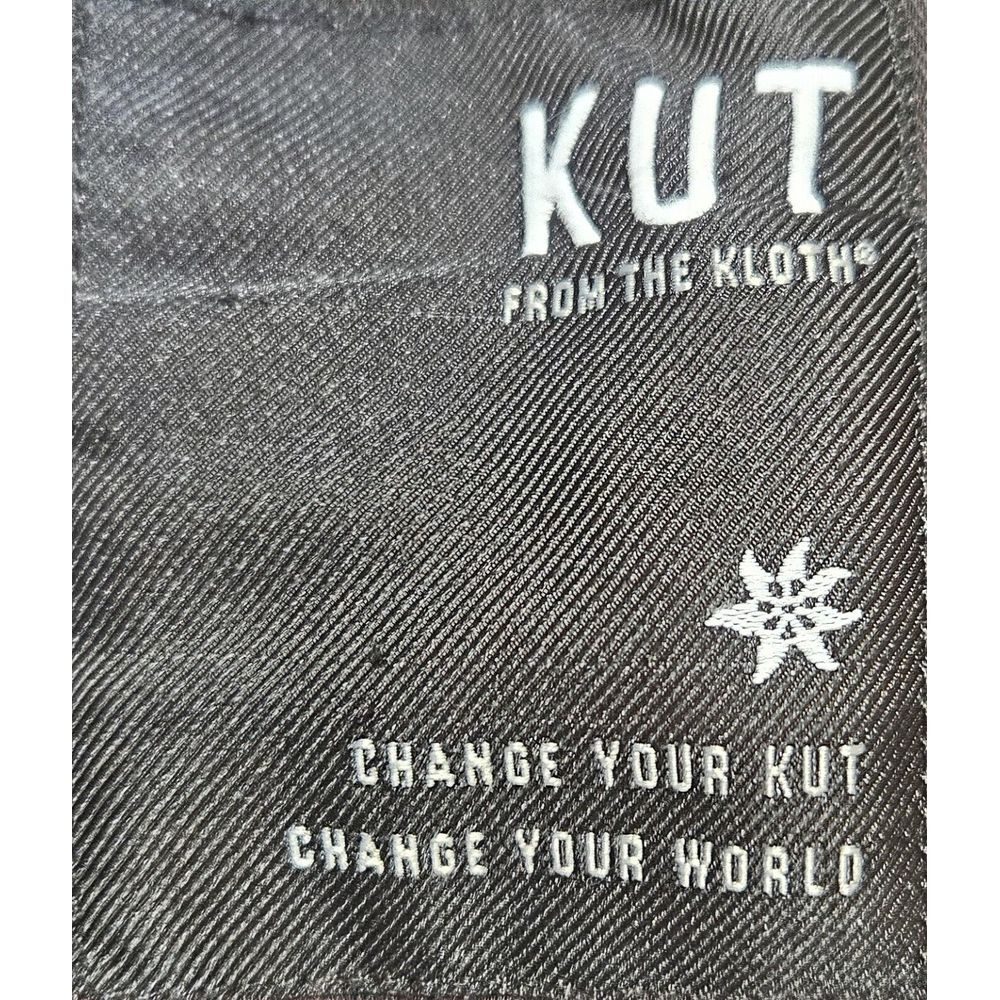 Kut From The Kloth Skinny Distressed Denim Jeans Women's Size 2 - Picture 6 of 6